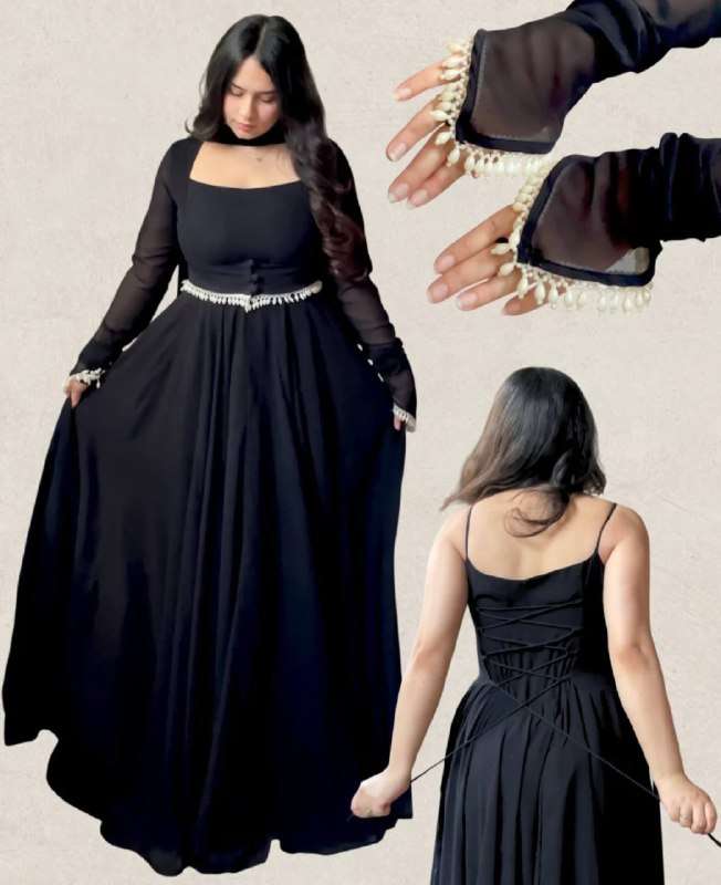 NF 1281 DESIGNER MAXI ANARKALI SUIT INDO WESTERN WEDDING & FESTIVAL DEALER